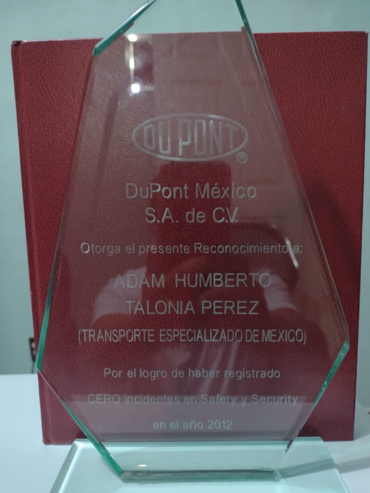 Reconocimientos DuPont